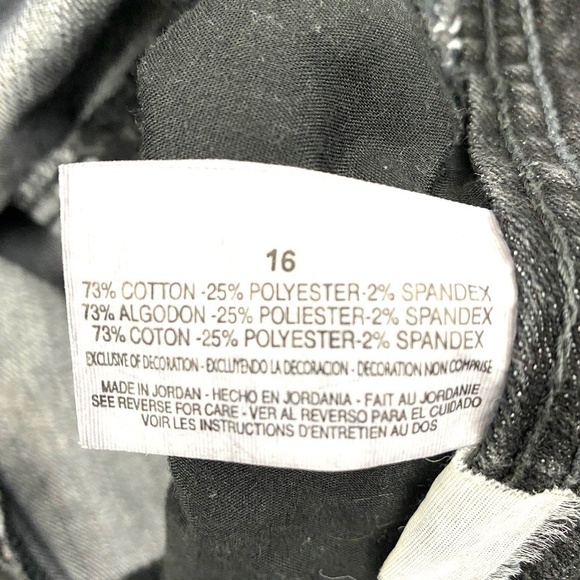 Bandolino Allie Bootcut Women's size 16 Black Denim Jeans - Picture 4 of 4